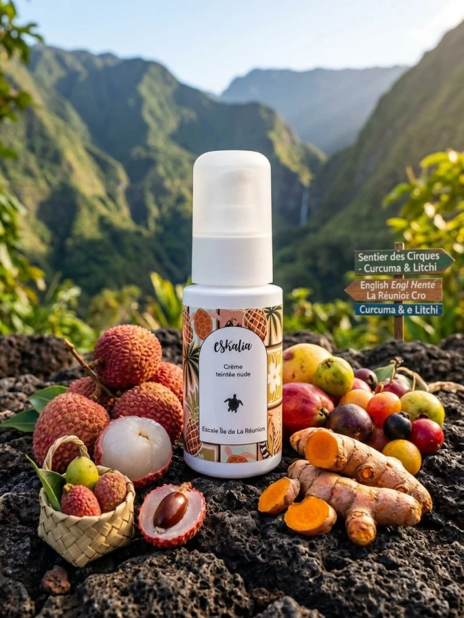 Crème Teintée Nude Île de la Réunion Eskalia