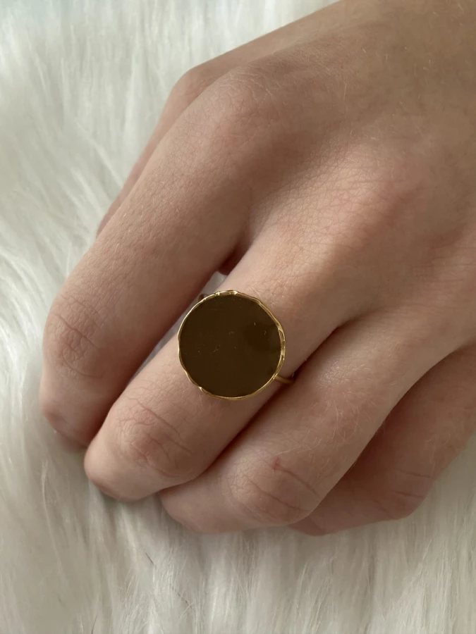 Bague Rond marron Nakupenda